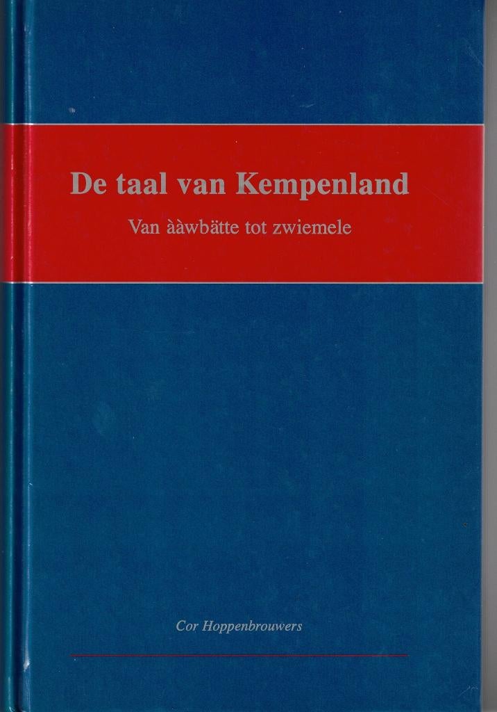 De taal van Kempenland - C. Hoppenbrouwers, Boeken, Woordenboeken, Gelezen, Ophalen of Verzenden, Overige talen, C. Hoppenbrouwers