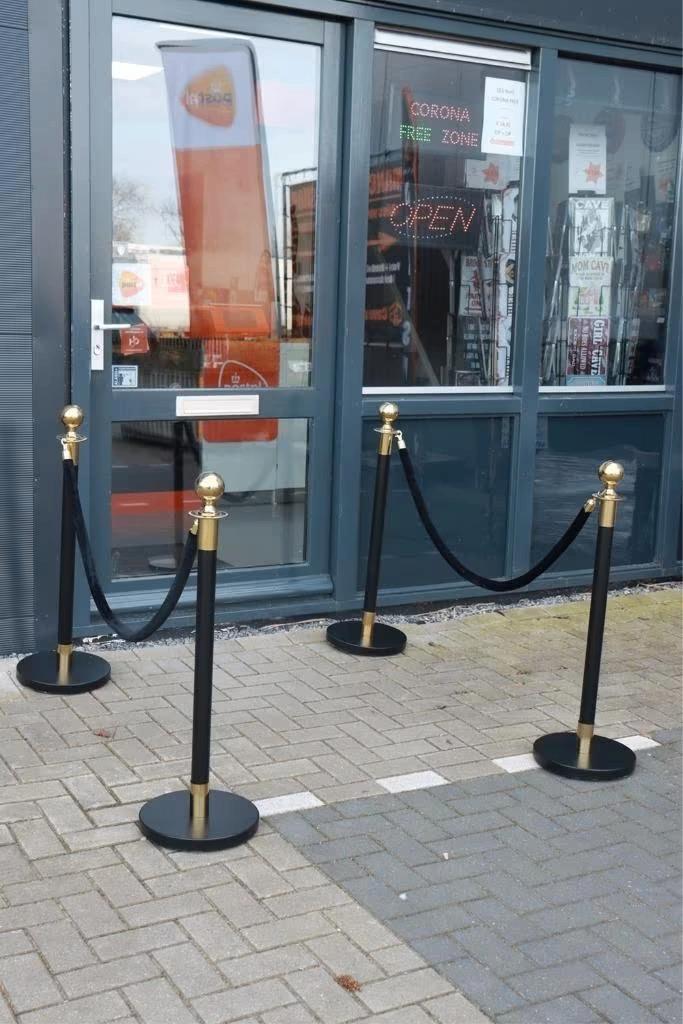 Vip palen - Afzetpalen - Feest decoratie, Hobby en Vrije tijd, Feestartikelen | Verhuur, Verzenden, Nieuw, Verjaardag