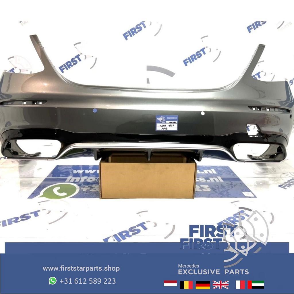 W213 E63 E63S AMG ACHTERBUMPER + DIFFUSER Mercedes E Klasse, Auto-onderdelen, Carrosserie en Plaatwerk, Bumper, Mercedes-Benz