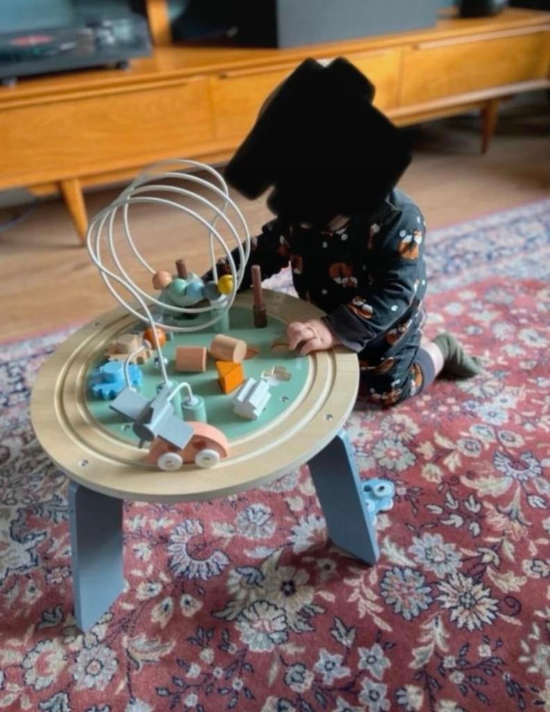 Janod sweet cocoon activity table, Ophalen, Gebruikt