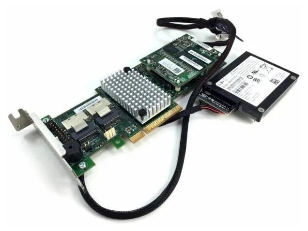 LSI SAS 9265-8i RAID Controller + BBU Low Profile Dell FNR56, Niet ingevuld, Niet ingevuld, Niet ingevuld