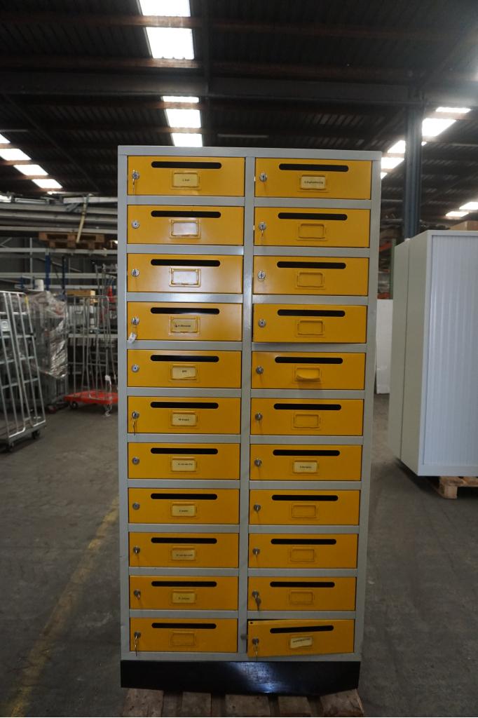 Dubbele locker brievenbuslocker kluisjeskast kluisjes, Niet ingevuld, Gebruikt, Niet ingevuld, Ophalen of Verzenden
