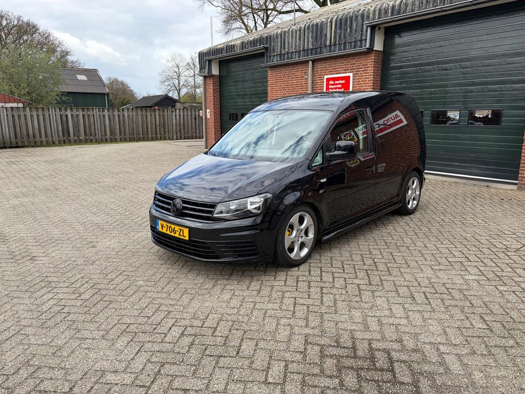 Volkswagen Caddy 2.0 TDI L1H1 Sport verlaagd 140PK!, Gebruikt, 4 cilinders, Volkswagen, Start-stop-systeem