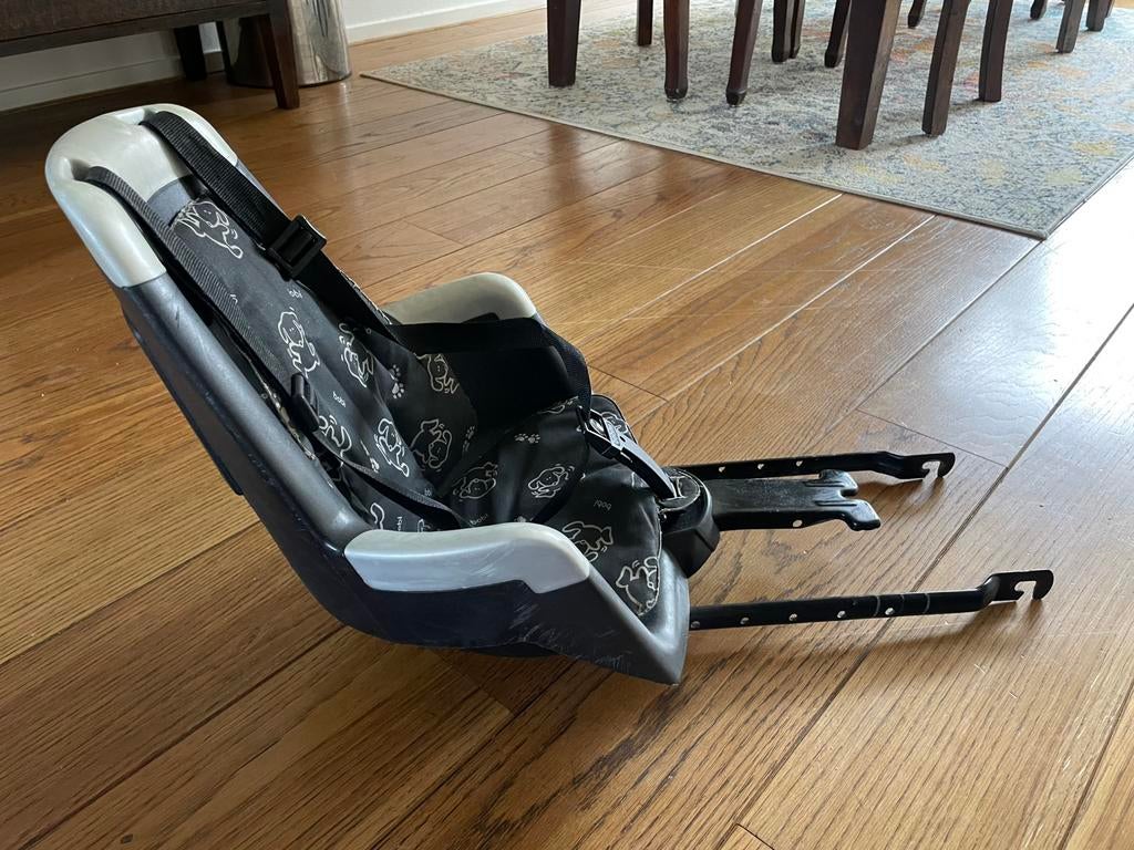 Bobike acherzitje en achterzitje junior, samen 60 euro., Fietsen en Brommers, Achterzitje, Ophalen of Verzenden, 9 t/m 36 kg, Gebruikt