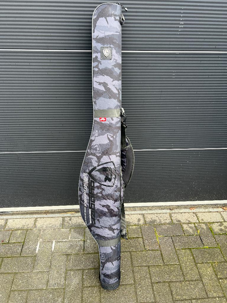Fox Voyager Camo Edition foudraal 1.45m double rod holdall, Eu, Eu, Overige typen, Ophalen of Verzenden