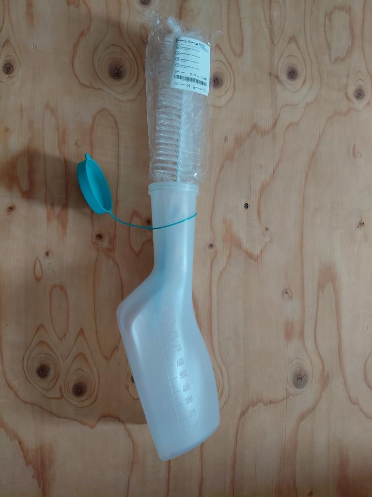 Urinaal heren met urinaalborstel, Ophalen of Verzenden, Nieuw