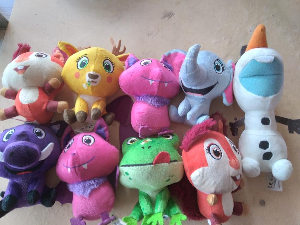 knuffels, Ophalen, Zo goed als nieuw, Overige typen