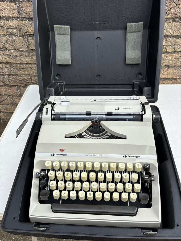 Vintage Scheidegger type machime, Ophalen of Verzenden, Gebruikt