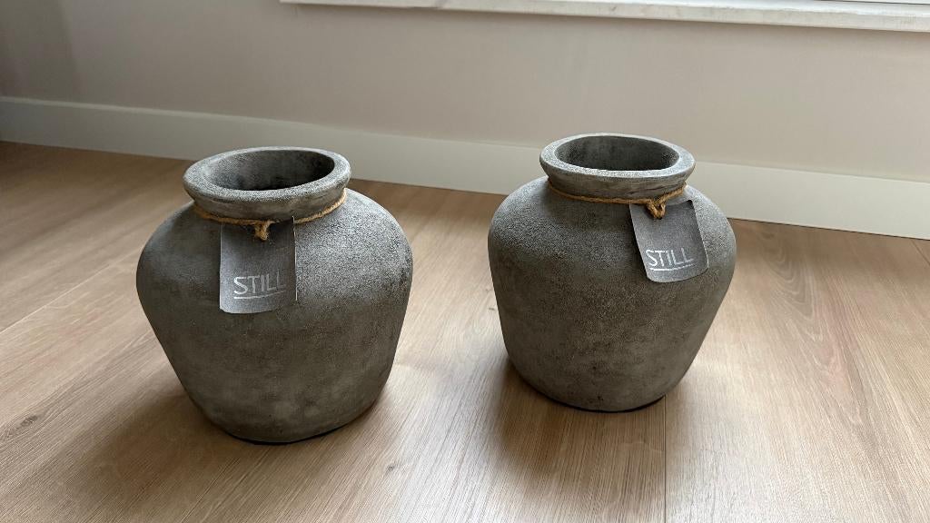 STILL Aardewerk potten rond, Ophalen, Rond, Aardewerk, Binnen