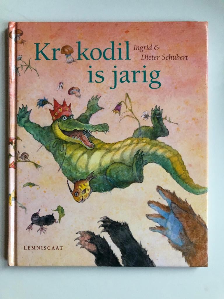 Krokodil is jarig - Ingrid & Dieter Schubert, Ophalen of Verzenden, Zo goed als nieuw, Ingrid & Dieter Schubert