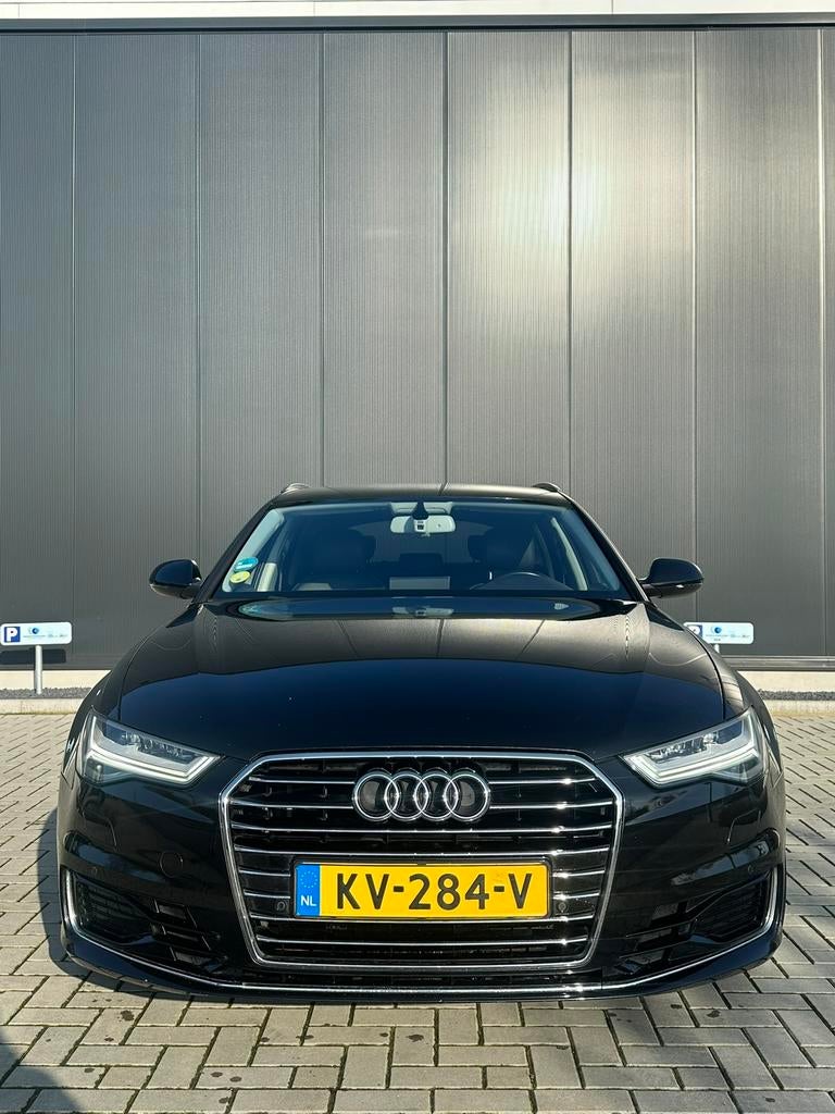 Audi A6 3.0 TDI 160KW Avant AUT 2016 Zwart, 197 €/maand, 2000 kg, USB, Zwart