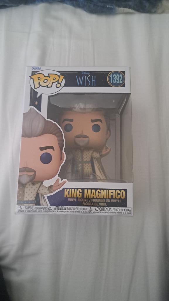 Funko Pop! Disney Wish King Magnifico #1392, Verzamelen, Poppetjes en Figuurtjes, Ophalen of Verzenden, Nieuw