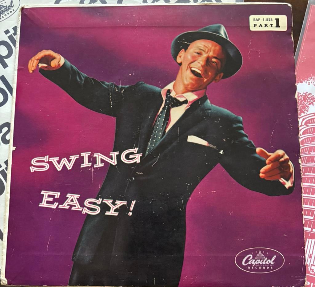 EP Frank Sinatra - Swing easy!, Cd's en Dvd's, Vinyl | Pop, Gebruikt, Overige formaten, Ophalen of Verzenden