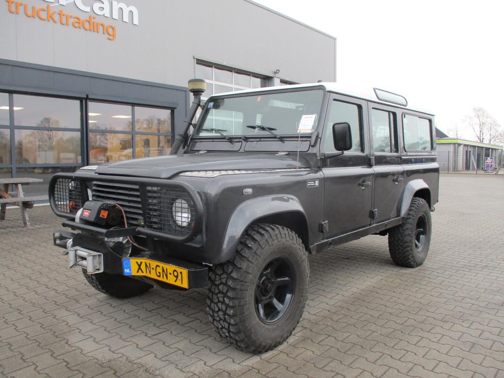 Land Rover Defender 2.5 110 Td5 County | LIER | (bj 1999), Auto's, Oldtimers, Te koop, 4x4, Alarm, Startonderbreker, Land Rover