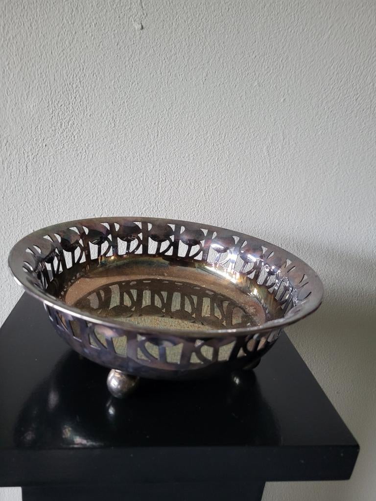 Alessi Rosenschale Vintage - Josef Hoffmann verzilverd, Ophalen