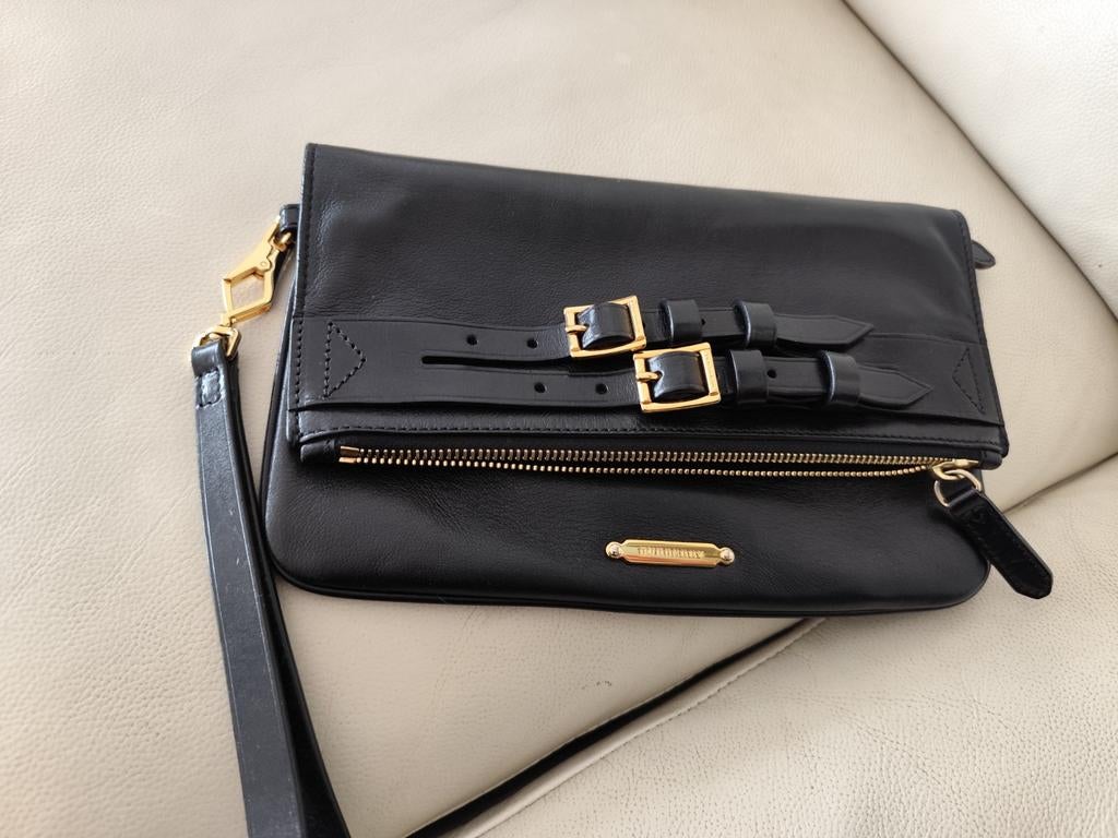 Burberry tas leer Nieuw, Zwart, Nieuw, Leer, Ophalen