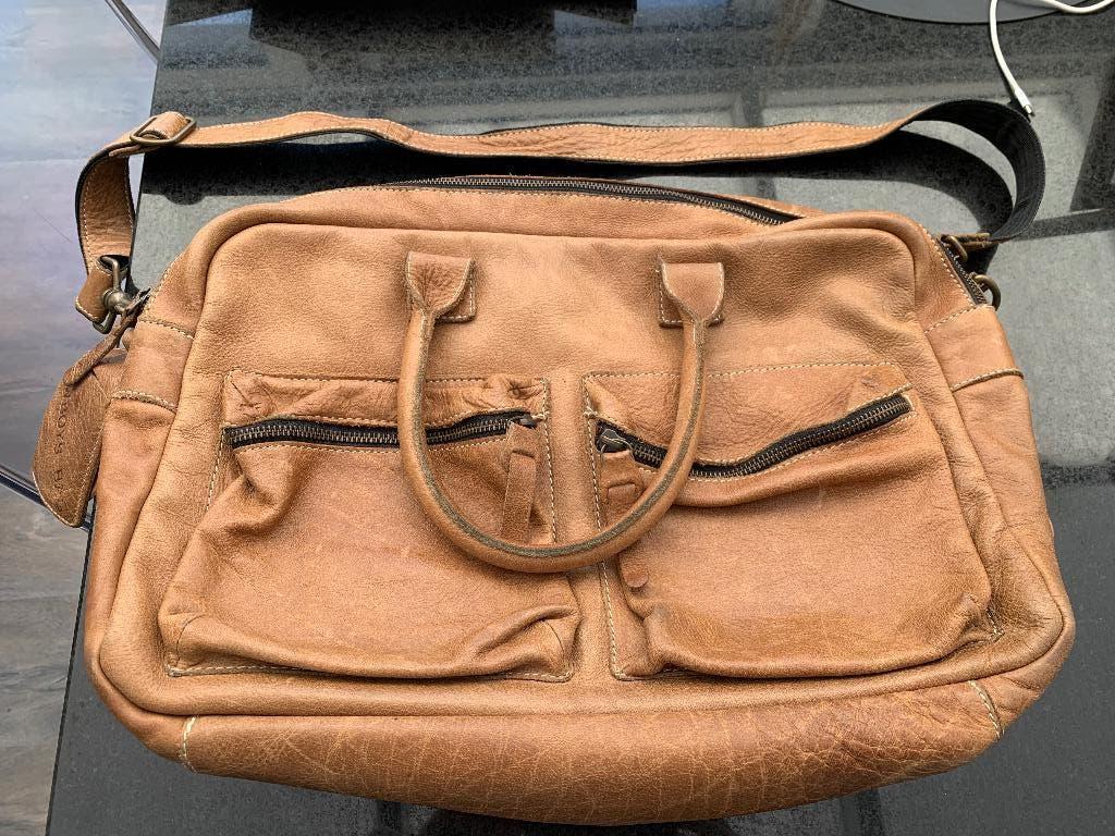 Bruin cowboy tas, Overige merken, Gebruikt, Bruin, Ophalen of Verzenden