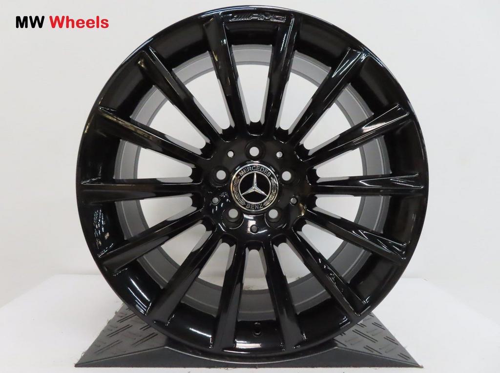 Originele Mercedes 19 inch AMG velgen C Klasse W205 C450 C43, Auto-onderdelen, Banden en Velgen, 19 inch, Gebruikt, Velg(en), -