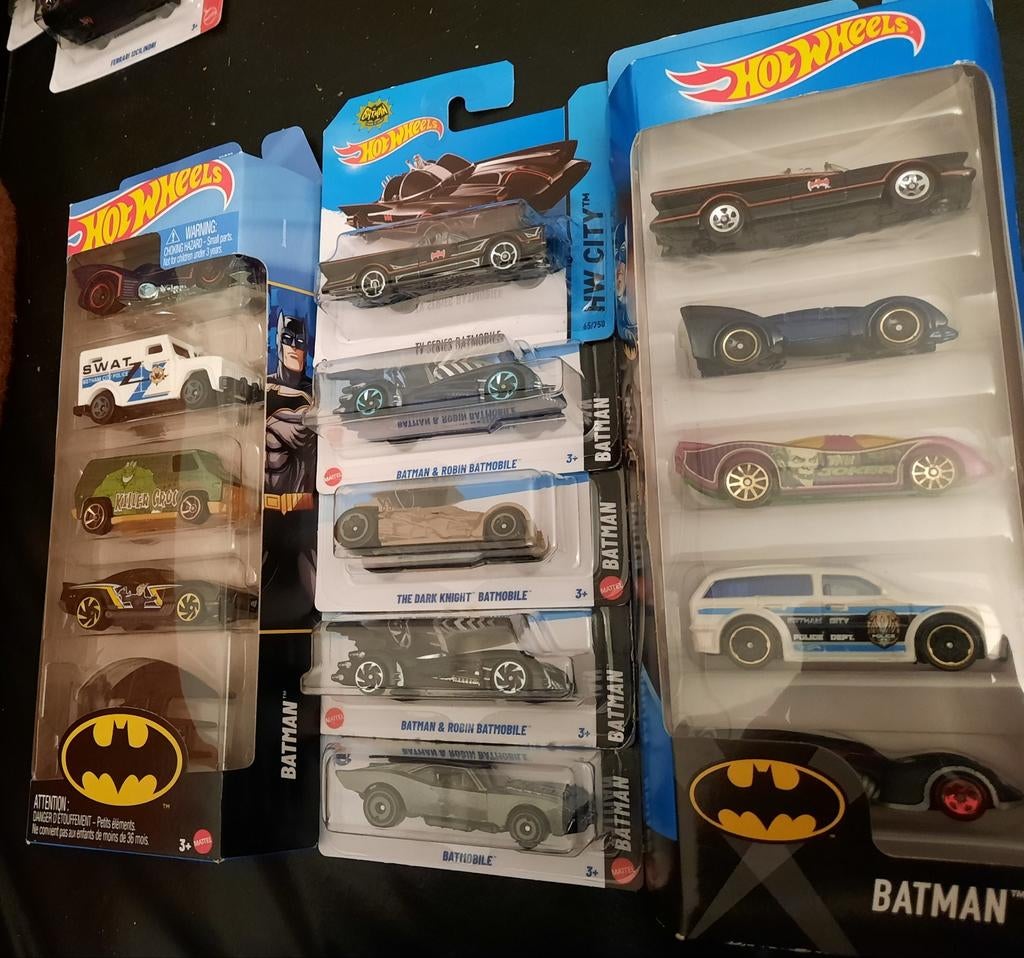 Hot Wheels Batman Batmobile -15 stuks, Ophalen of Verzenden, Nieuw, Auto