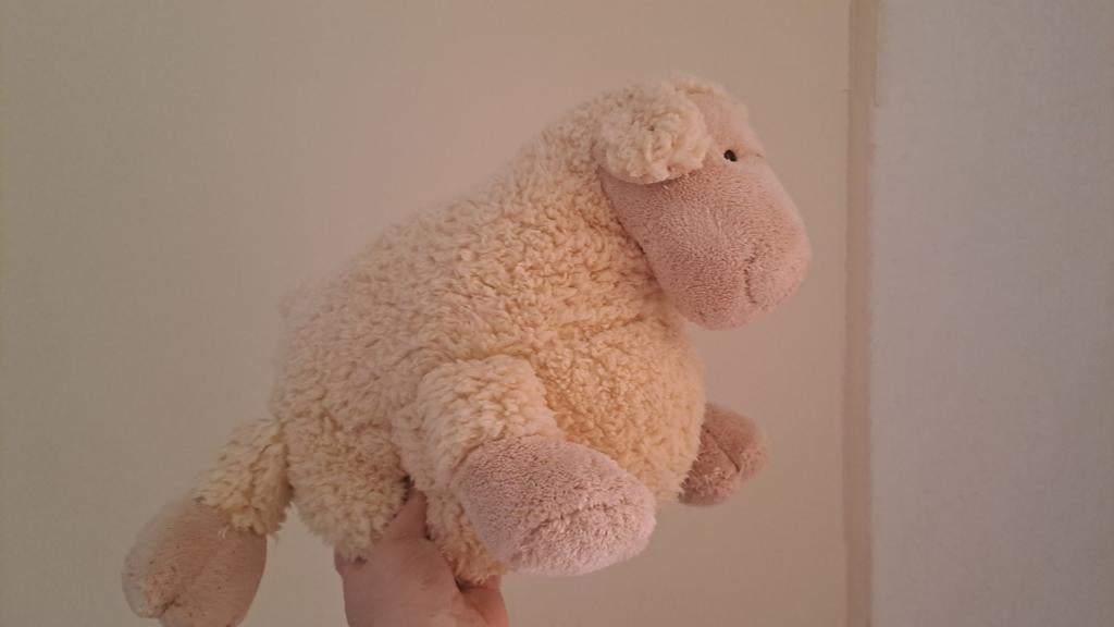 Dille & Kamille Schapenkussen/Knuffel - leuk voor Pasen!, Ophalen of Verzenden, Zo goed als nieuw, Overige typen