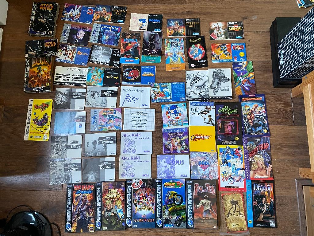 sega mega drive master system 32x game gear boekjes, 1 speler, Ophalen of Verzenden, Zo goed als nieuw, Vanaf 3 jaar