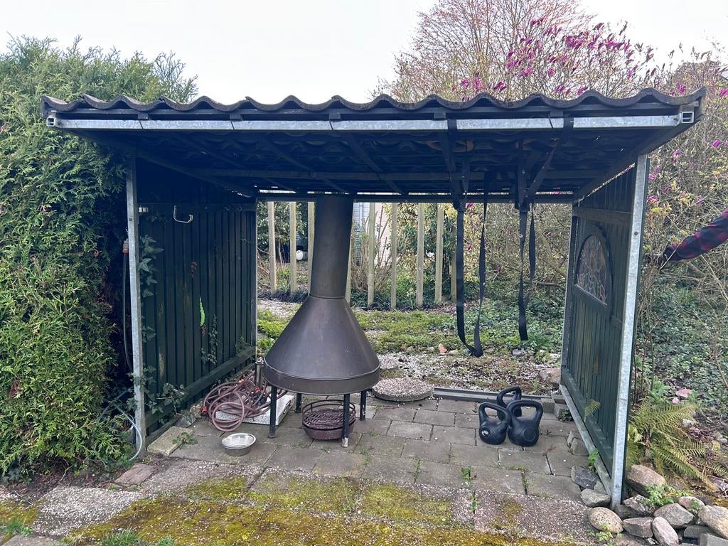 Gratis overkapping!, Tuin en Terras, Ophalen, Gebruikt