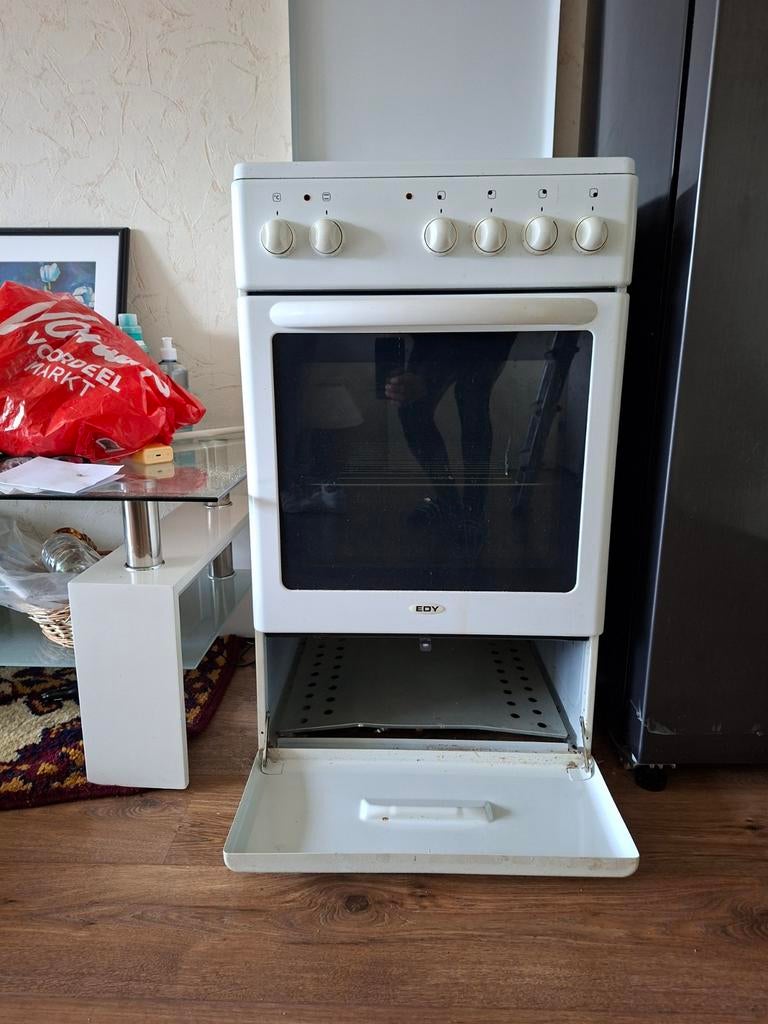 Wit fornuis met oven, Ophalen of Verzenden