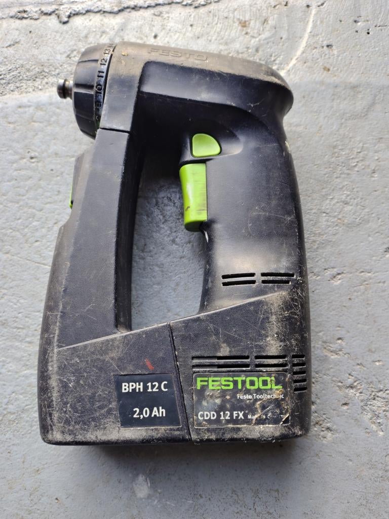 festool bph 12 fx, Doe-het-zelf en Verbouw, Gereedschap | Boormachines, Ophalen of Verzenden, Gebruikt, Boor- en Schroefmachine