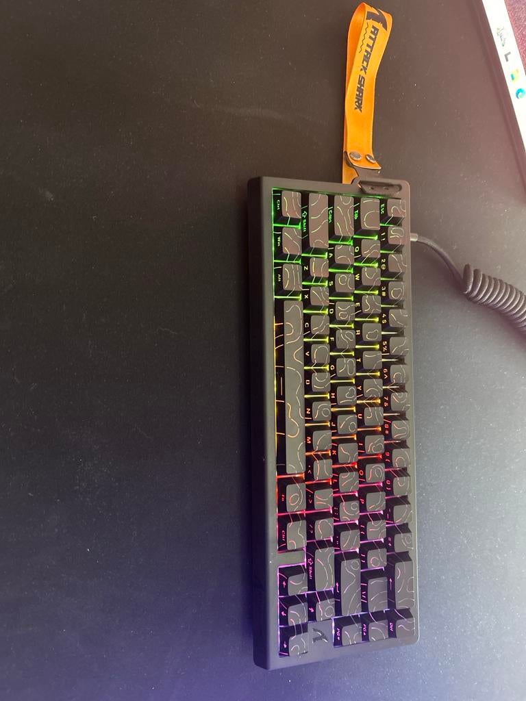 Attack Shark 60% Gaming Toetsenbord - Zo goed als nieuw, Computers en Software, Toetsenborden, Ophalen, Gaming toetsenbord, Zo goed als nieuw