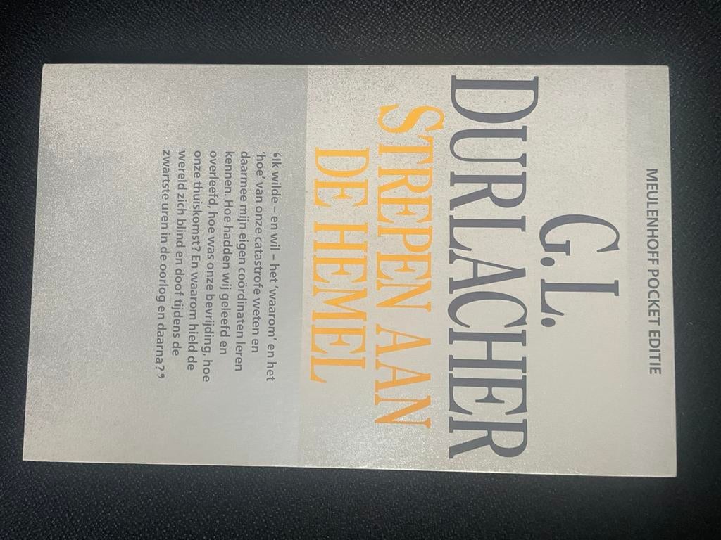 Durlacher strepen aan de hemel, Ophalen of Verzenden, Zo goed als nieuw