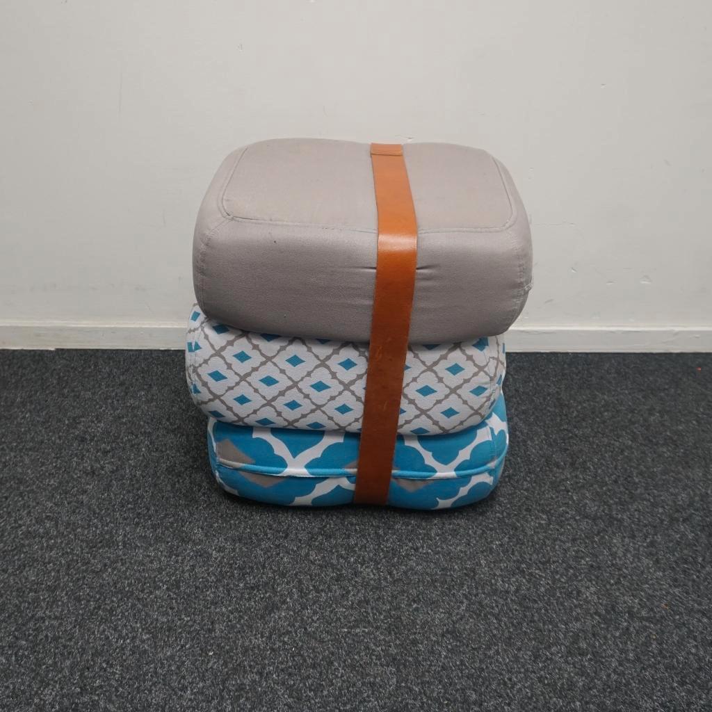 Baboesjka | Fatboy | Poef | Zitkussen | Pessoa Azul, Minder dan 50 cm, Gebruikt, -, Vierkant