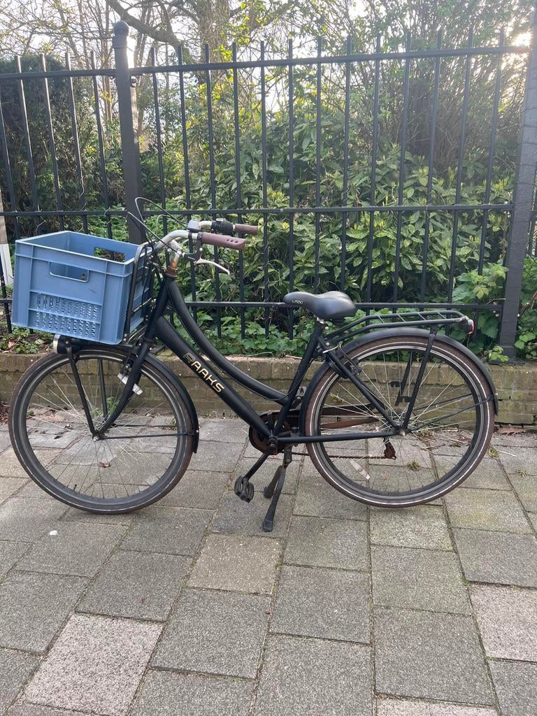 Stationfiets 28 inch, Fietsen en Brommers, Fietsen | Dames | Omafietsen, Ophalen, Gebruikt, Versnellingen