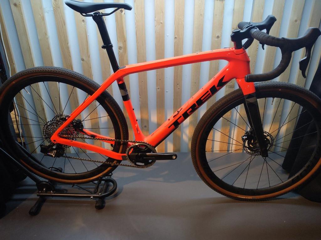 Trek Checkpoint SLR 7 AXS Gravel Heren Radioactive Coral 54c, Fietsen en Brommers, Fietsen | Racefietsen, Overige merken, Gebruikt