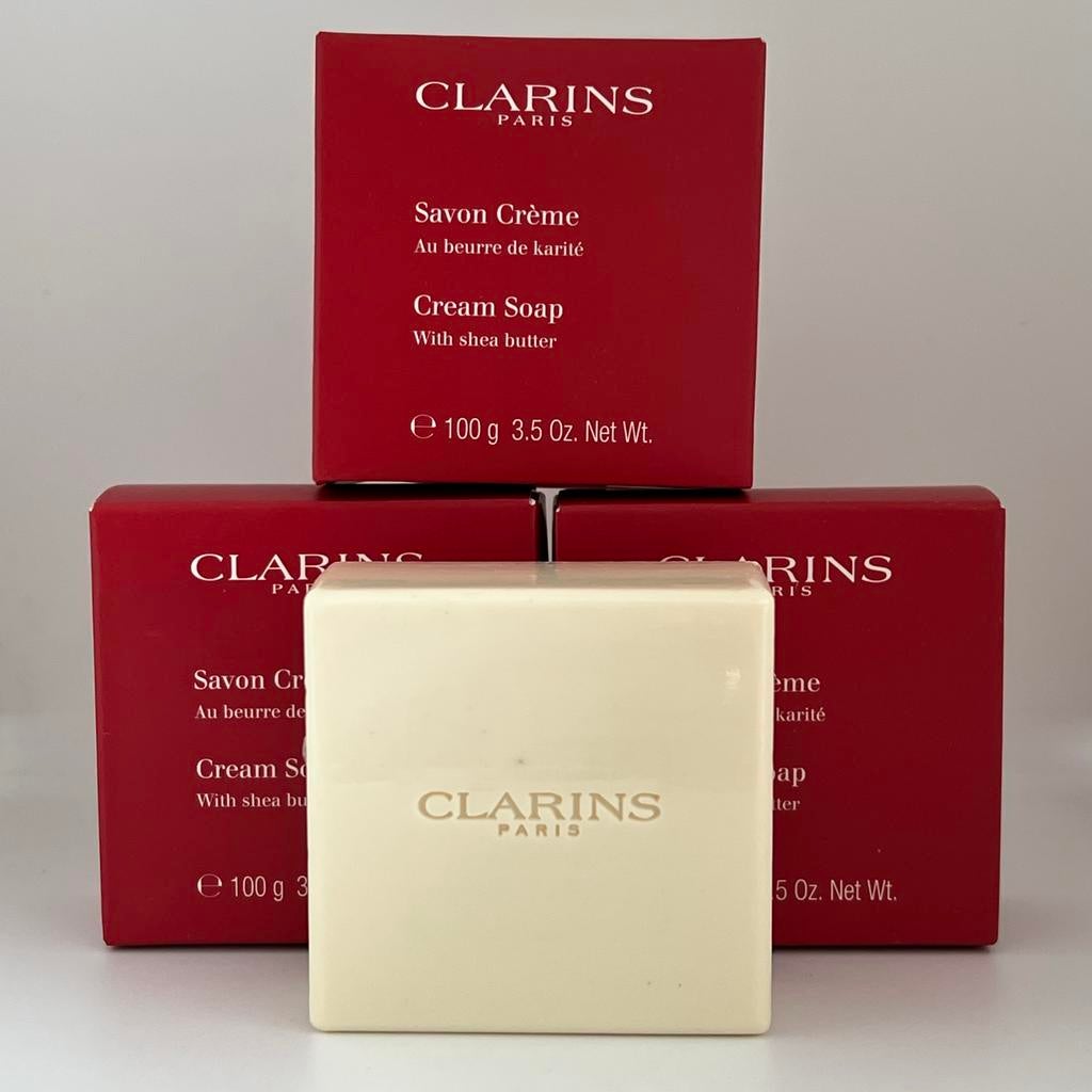 Clarins Eau Dynamisante Cream Soap with Shea Butter 100 Gram, Ophalen of Verzenden, Nieuw