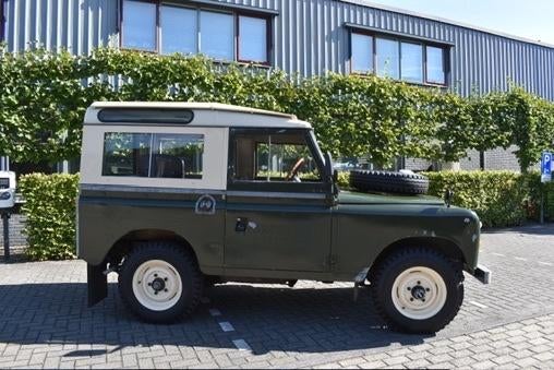 Land Rover 1969 Groen, Zwart, 4 cilinders, Overige bekleding, Bedrijf