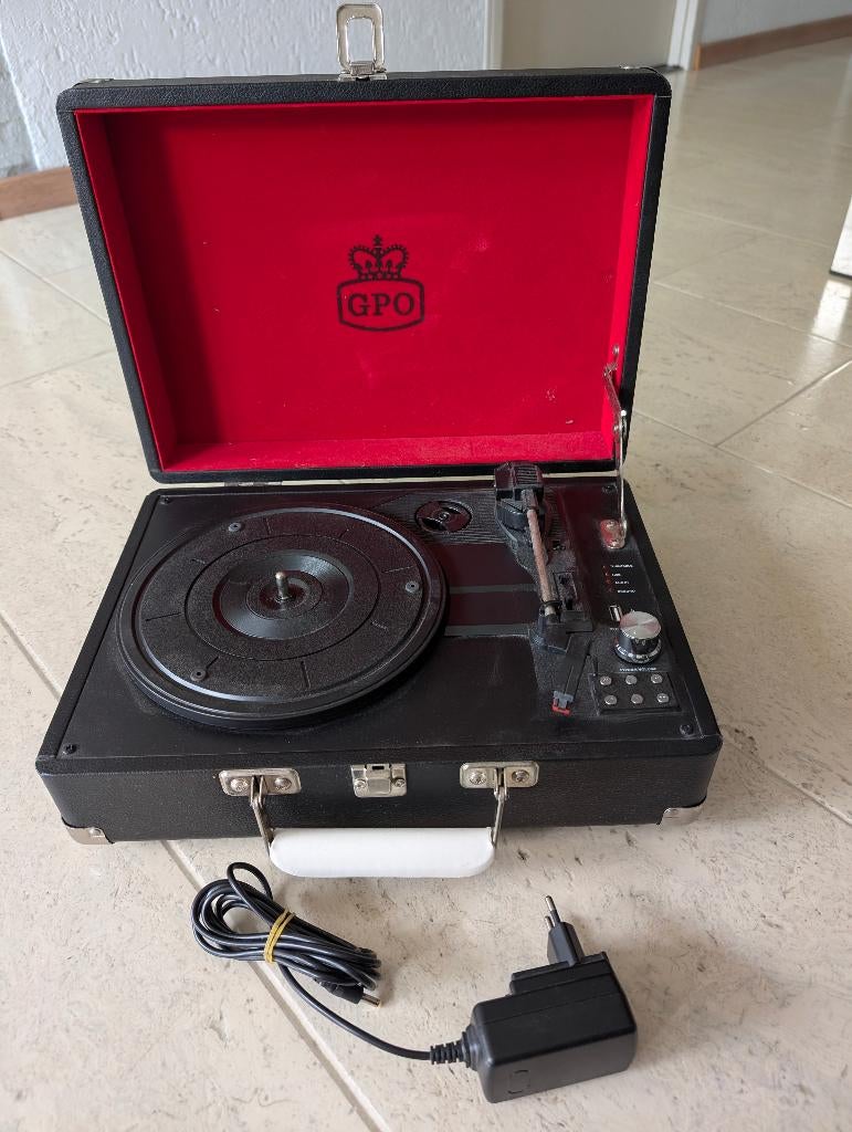 GPO attache platenspeler., Gebruikt, USB-aansluiting, Platenspeler, Ophalen