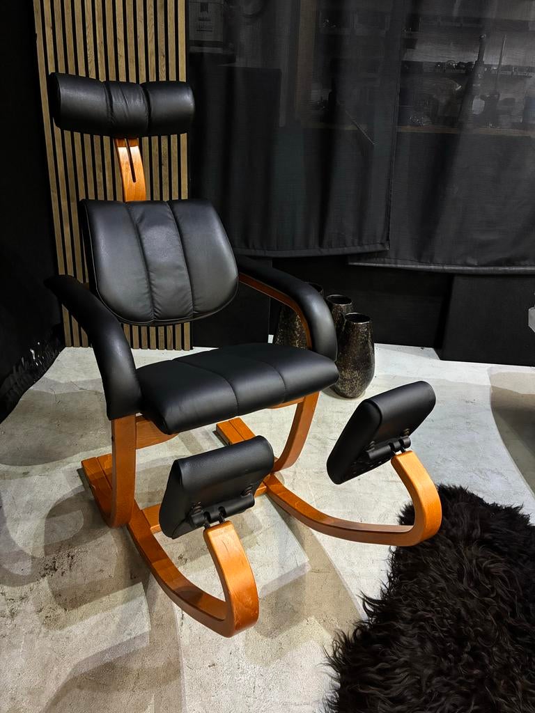 Stokke Varier Duo Balans stoel, Ophalen, ., Zwart, Zo goed als nieuw