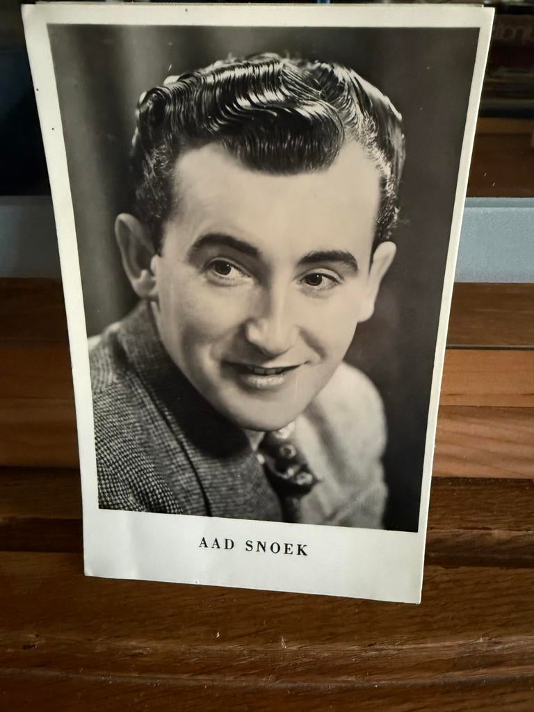 Vintage foto Aad Snoek, Gebruikt, Foto, Ophalen of Verzenden, Voor 1940