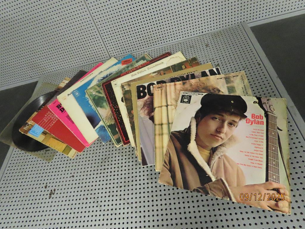 Verzameling Bob Dylan LP's jaren '60 & '70 Langspeelplaten, Ophalen of Verzenden, Gebruikt, Overige formaten