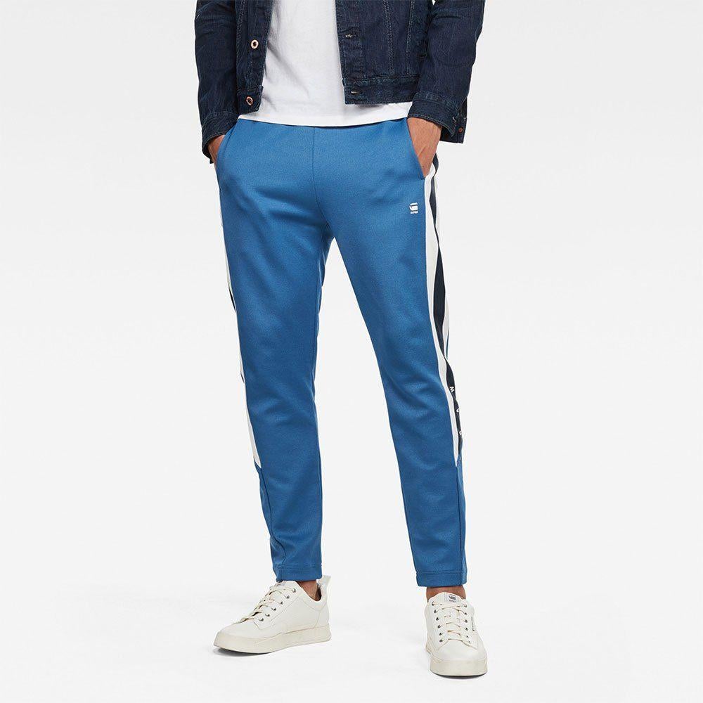 G-Star gstar side stripe sweat pant broek blauw mt XL 41765, Kleding | Heren, Broeken en Pantalons, Blauw, ., Maat 56/58 (XL)