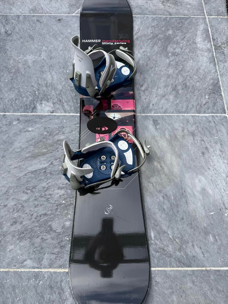 Hammer Snowboard 148 cm met Salomon Snowboots maat 42, Ophalen, Gebruikt, Board