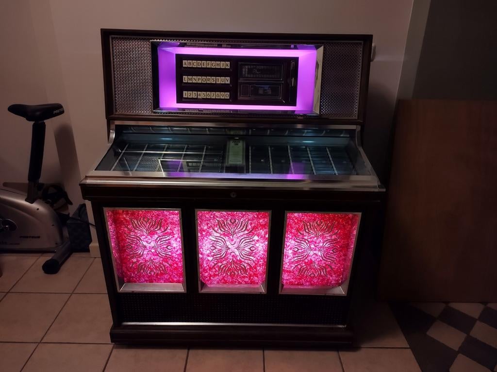 Vintage Jukebox met Verlichting AMI, Ophalen, Gebruikt, 1970 tot heden, Ami