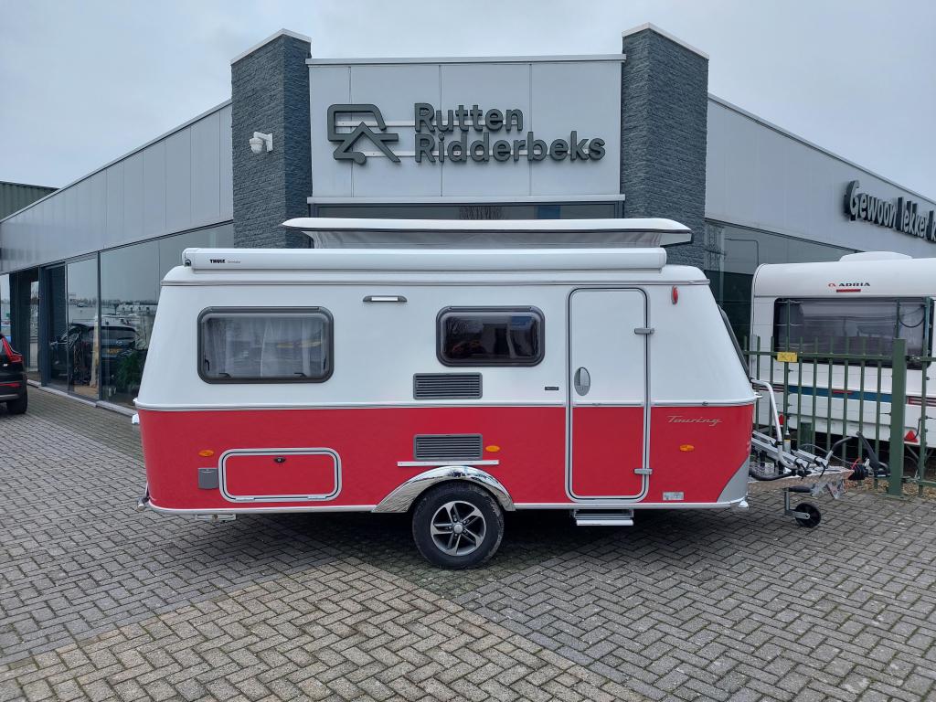 Eriba Touring 542, Caravans en Kamperen, Overige typen, Standaardzit, Schokbreker, Bedrijf