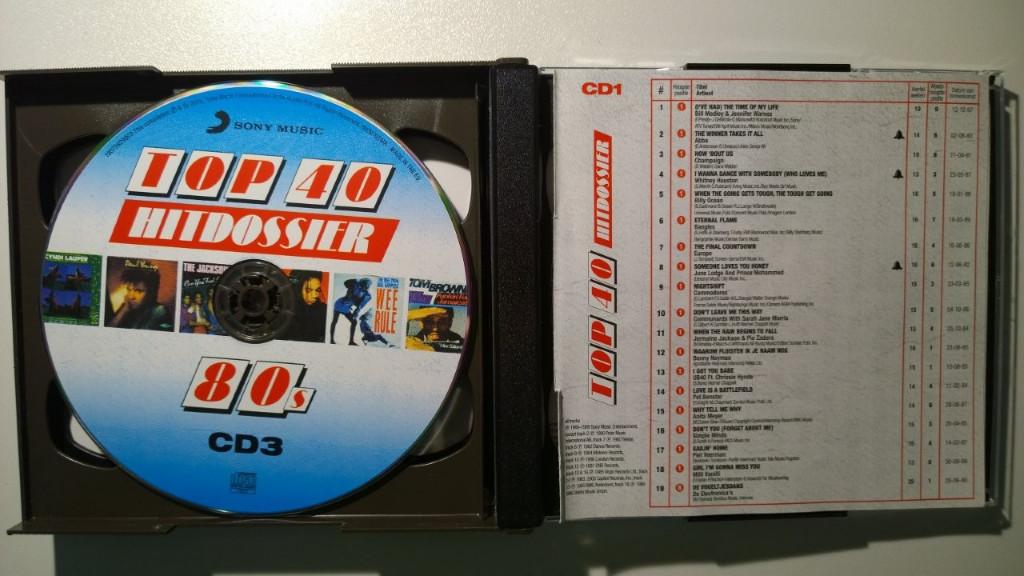 Top 40 Hitdossier 80s (5 CD), Ophalen of Verzenden, Zo goed als nieuw, Pop