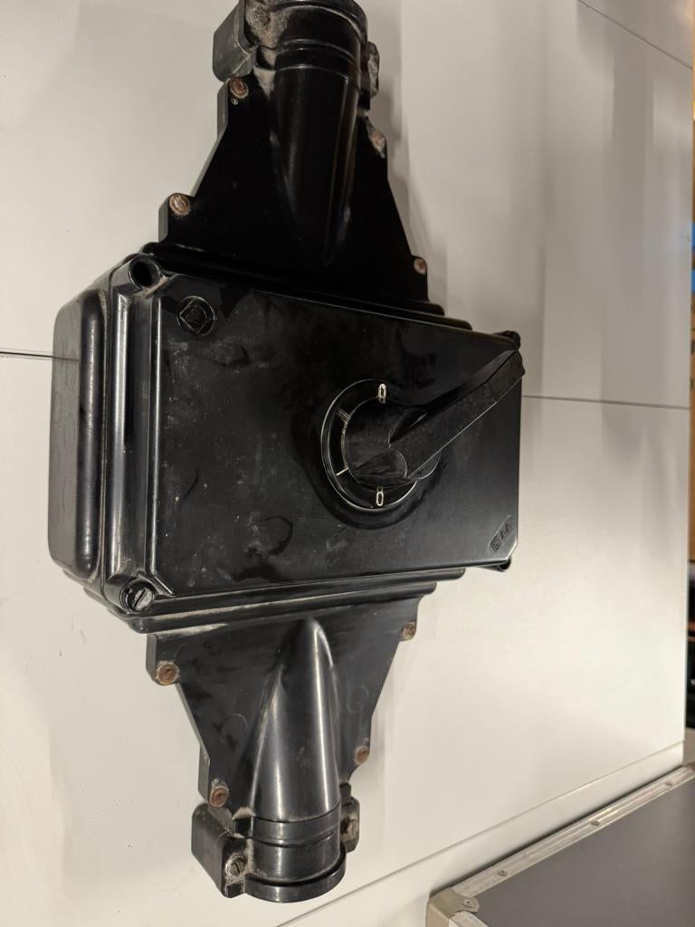 Antieke industriële bakelieten schakelkast hoofdzekering, Ophalen of Verzenden