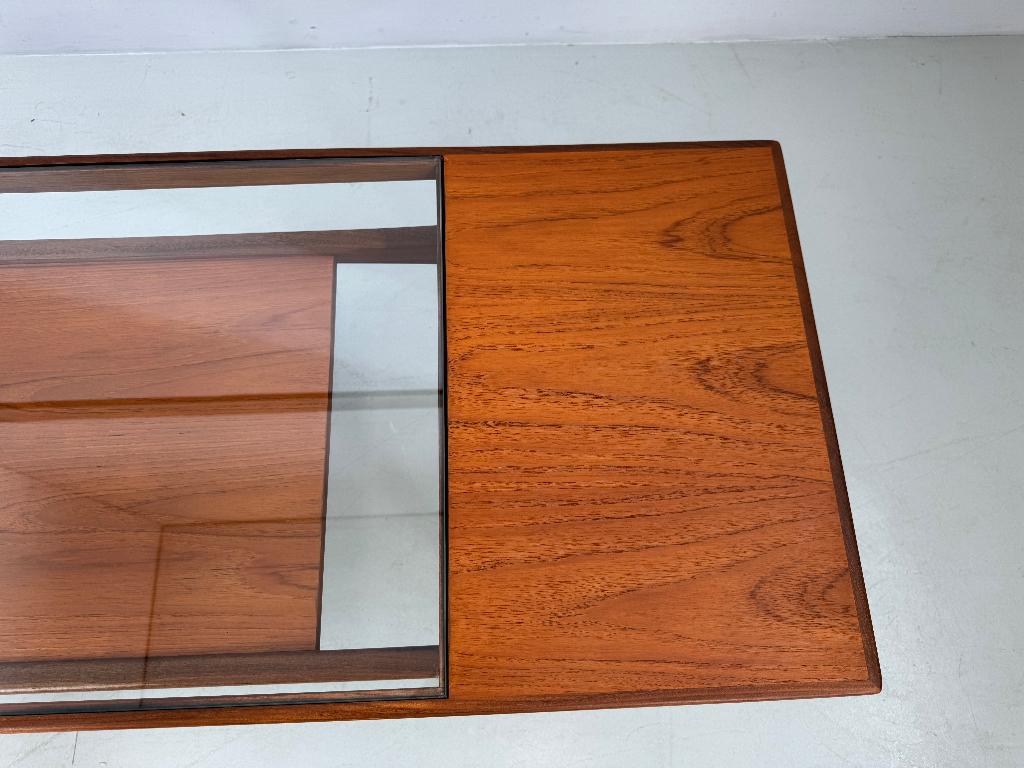 Vintage salontafel G-Plan, 100 tot 150 cm, Verzenden, Teakhout, 50 tot 100 cm
