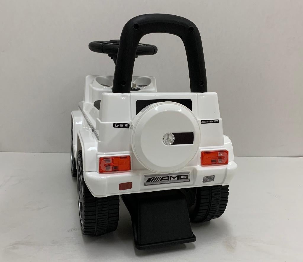 Mercedes G63 AMG loopauto Wit met USB en AUX input NIEUW, Ophalen of Verzenden, Nieuw, Overige typen