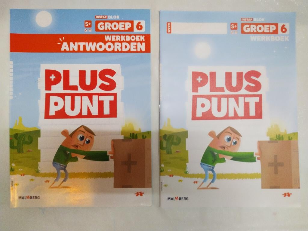 Pluspunt -Groep 6 - Instap Werkboek en antwoordenboek 6S, Boeken, Ophalen of Verzenden, Nieuw, Overige niveaus, Overige vakken