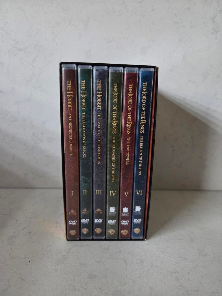 Lord of the Rings + Hobbit - Special Extended 6dvd box, Vanaf 12 jaar, Ophalen of Verzenden, Zo goed als nieuw, Actie en Avontuur