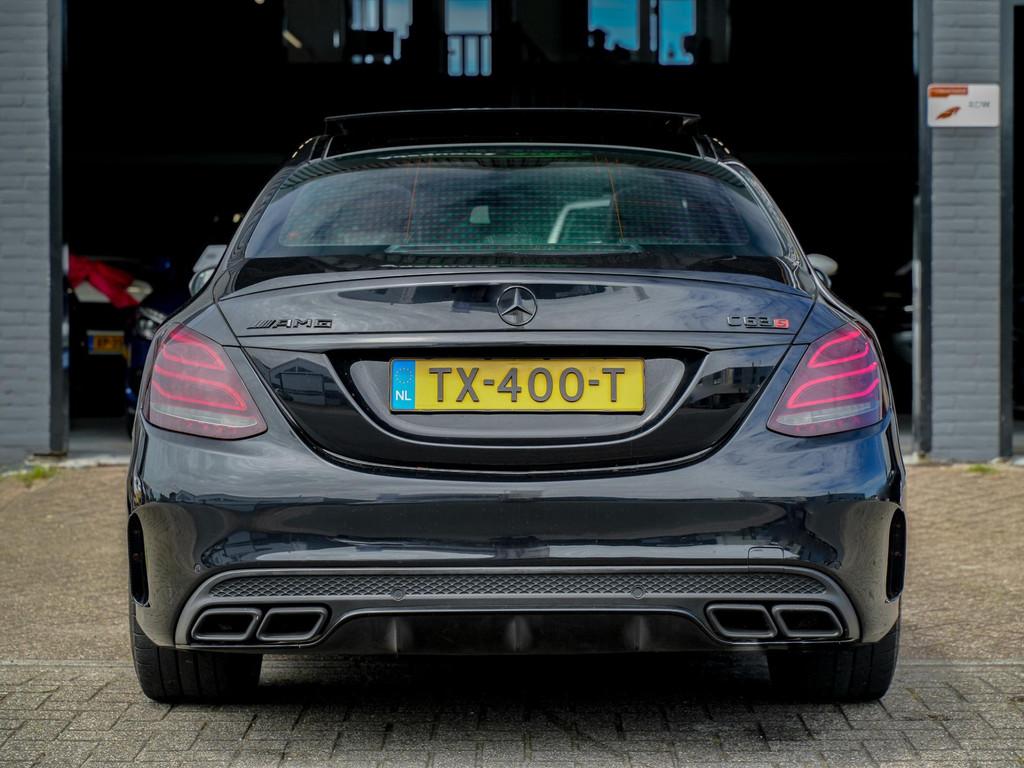 Mercedes-Benz C-klasse C63s AMG S Edition 1|Head-up|Pano|Cam, Auto's, Automaat, Achterwielaandrijving, Gebruikt, 510 pk